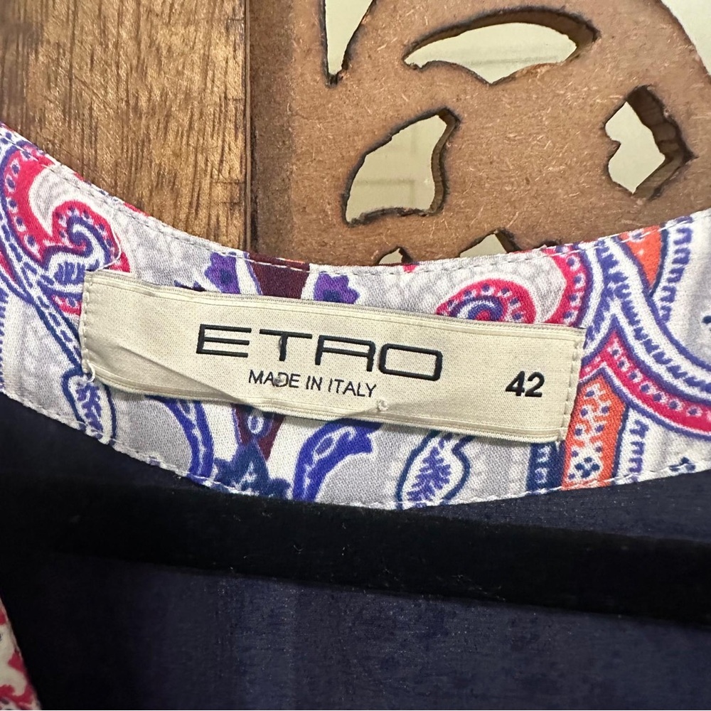 Etro Maxi Dress 42 10 US - Picture 3 of 4